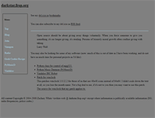 Tablet Screenshot of darkstar.frop.org